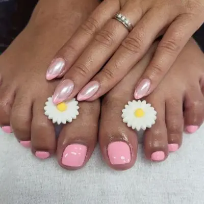 Relaxing spa pedicure with exfoliation, massage, and deep foot care.
